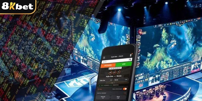 E-sports tại Thể thao 8kbet với nhiều giải đấu lớn nhỏ