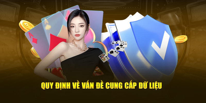 Nhà cái 8KBet quy định về vấn đề cung cấp dữ liệu